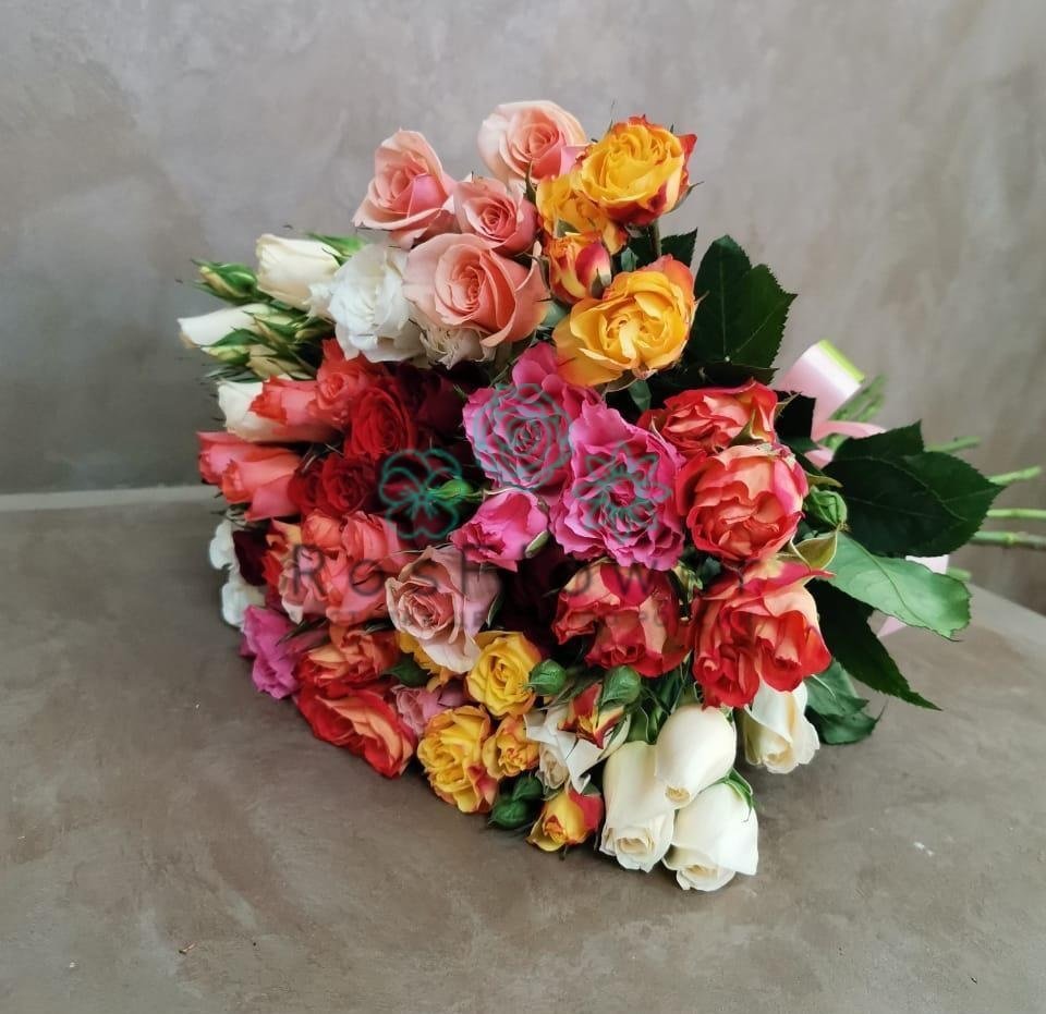 Букет цветов из: Розы в Нововаршавке
