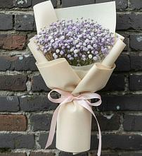 Букет цветов из:  Гипсофила #REPLACE_PRED# Нововаршавке