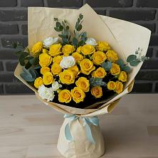 Букет цветов из:  Розы в Нововаршавке