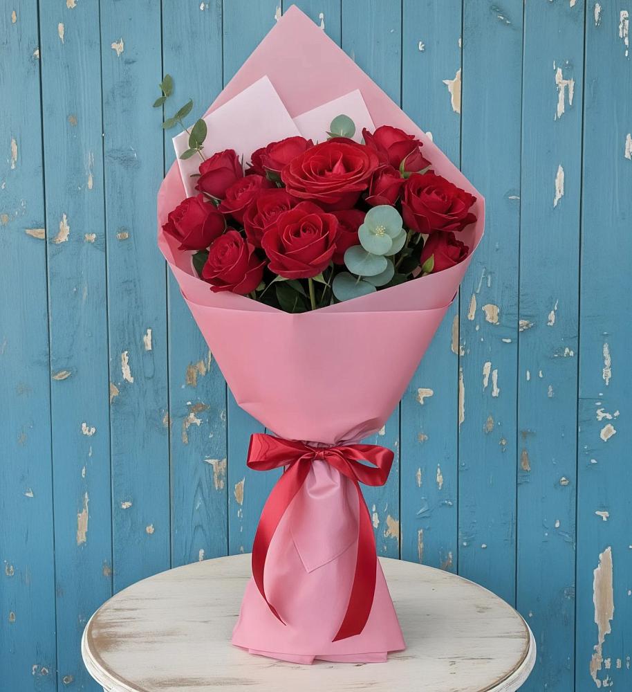 Букет цветов из: Розы в Нововаршавке