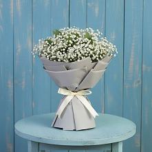 Букет цветов из:  Гипсофила в Нововаршавке
