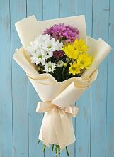 Букет цветов из:  Хризантемы в Нововаршавке