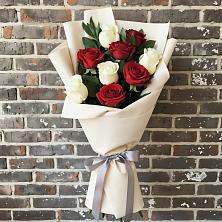 Букет цветов из:  Розы в Нововаршавке