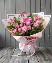 Букет Розовый кустик #REPLACE_PRED# Нововаршавке