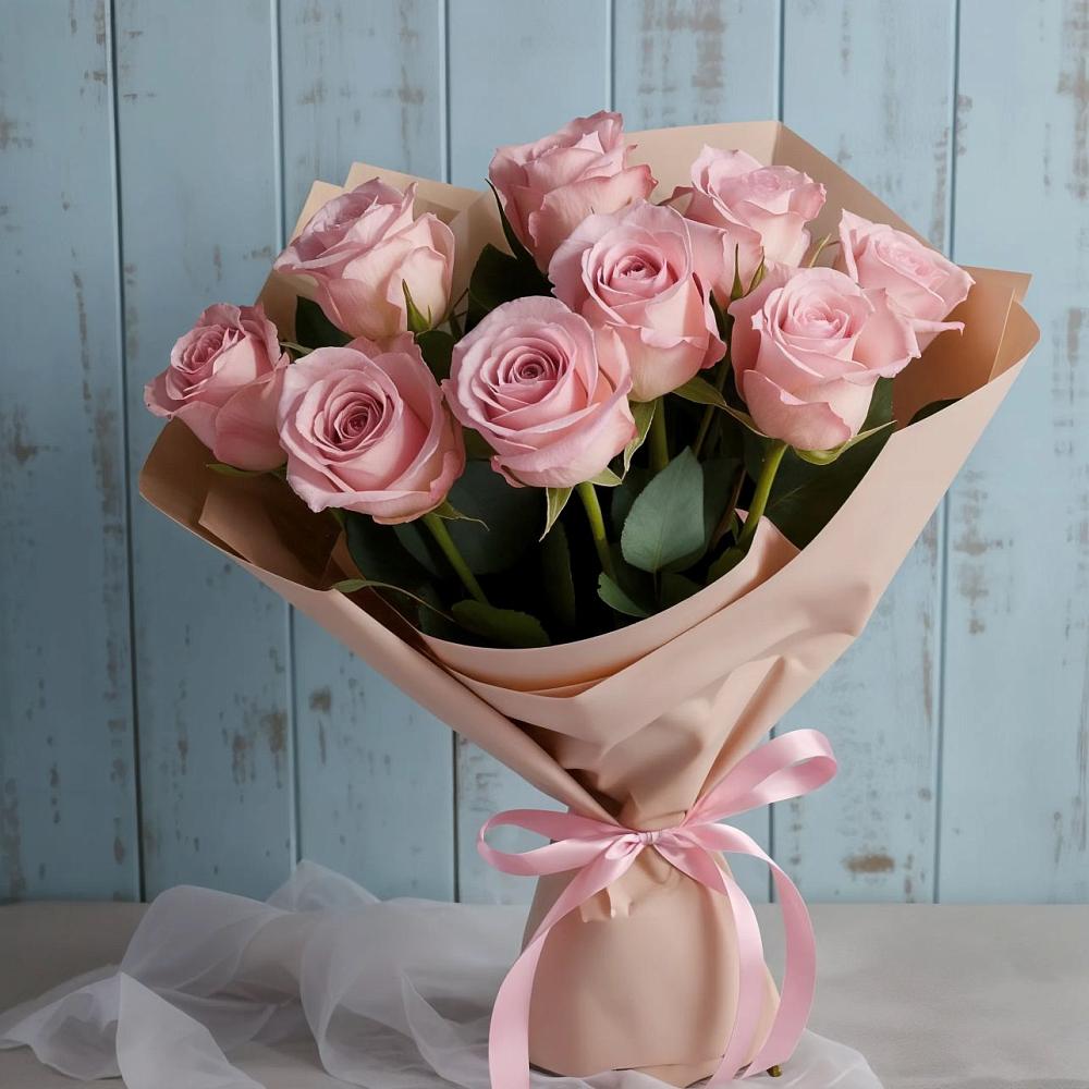 Букет цветов из: Розы в Нововаршавке