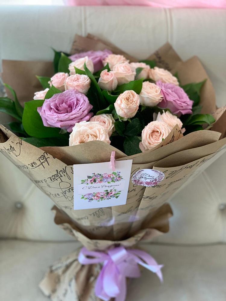 Букет цветов из: Розы в Нововаршавке