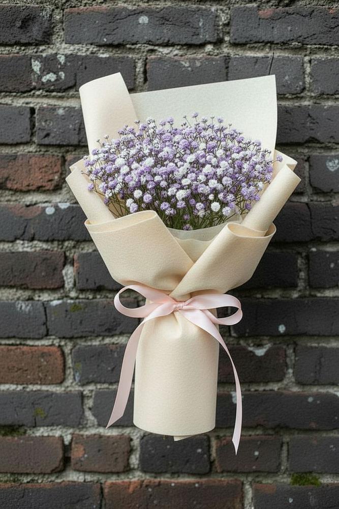 Букет цветов из: Гипсофила в Нововаршавке