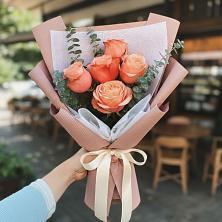 Букет цветов из:  Розы в Нововаршавке