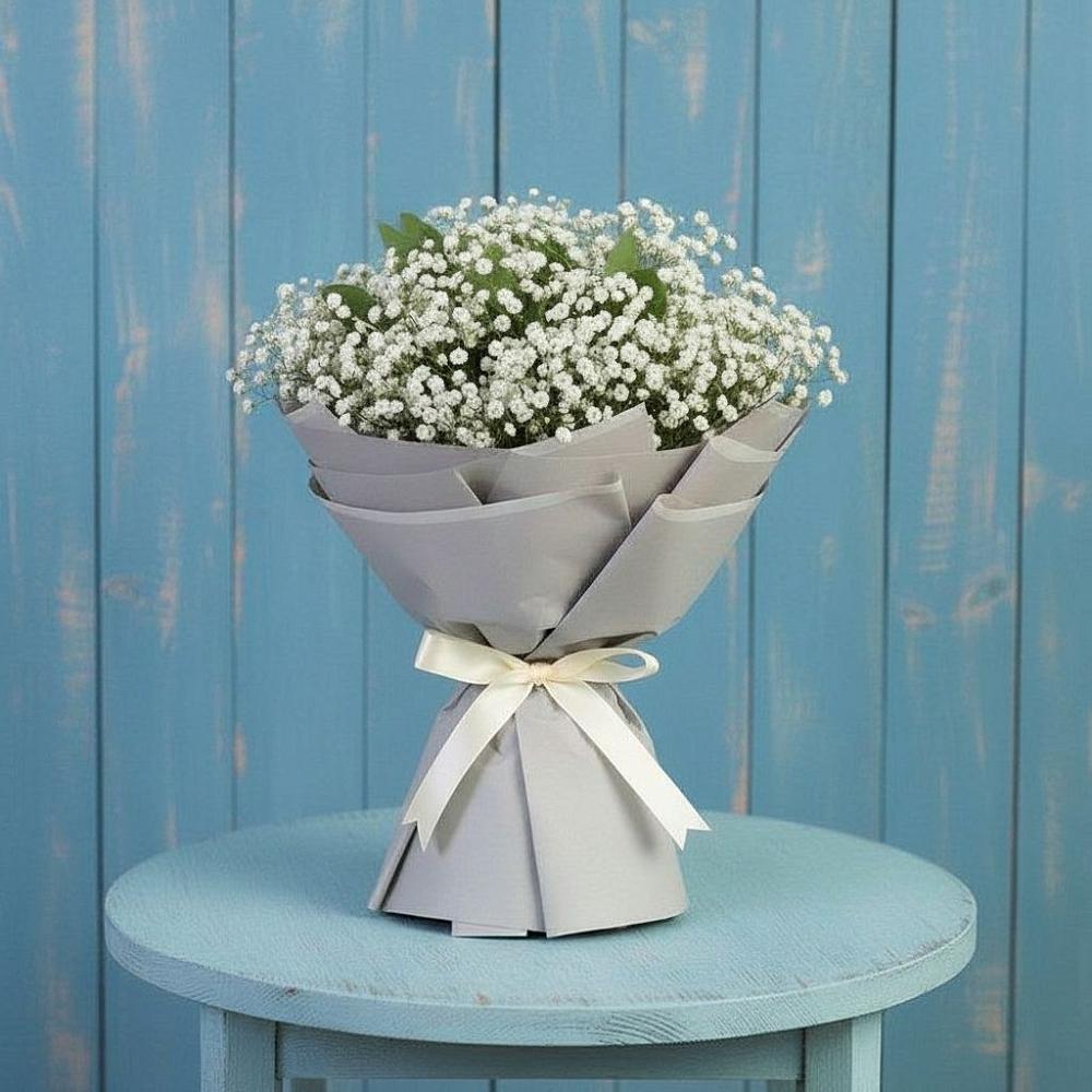 Букет цветов из: Гипсофила в Нововаршавке