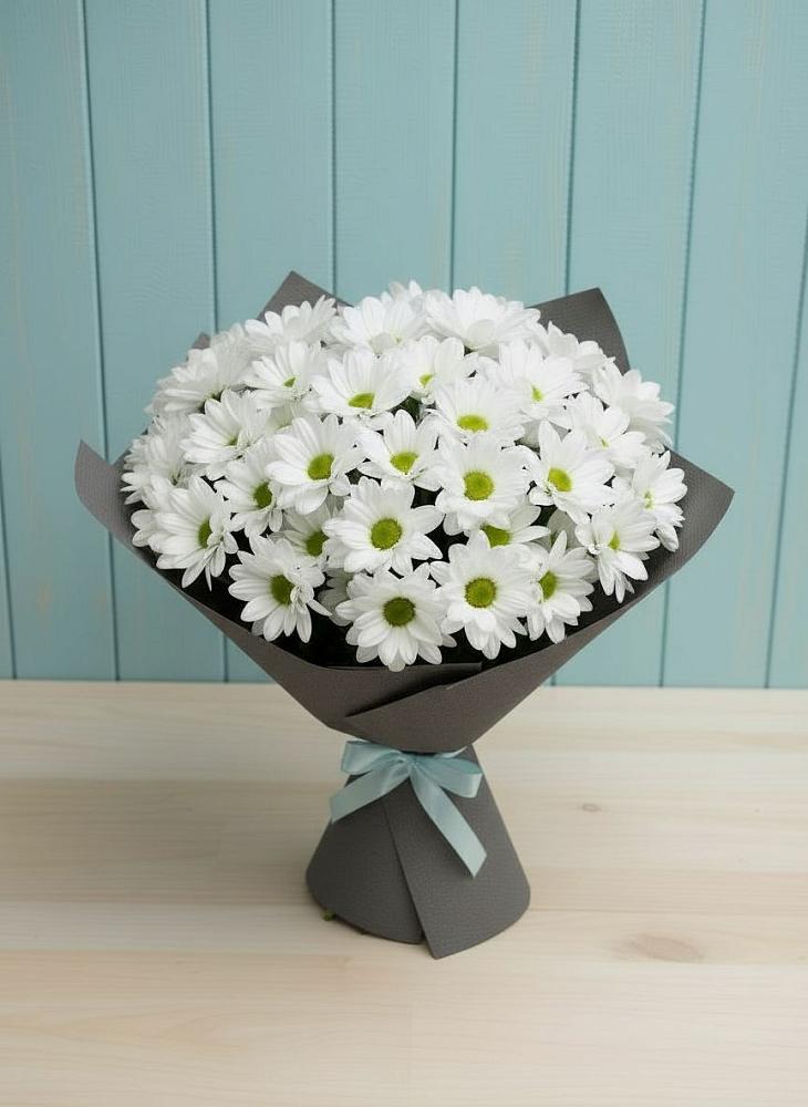 Букет цветов из: Хризантемы в Нововаршавке