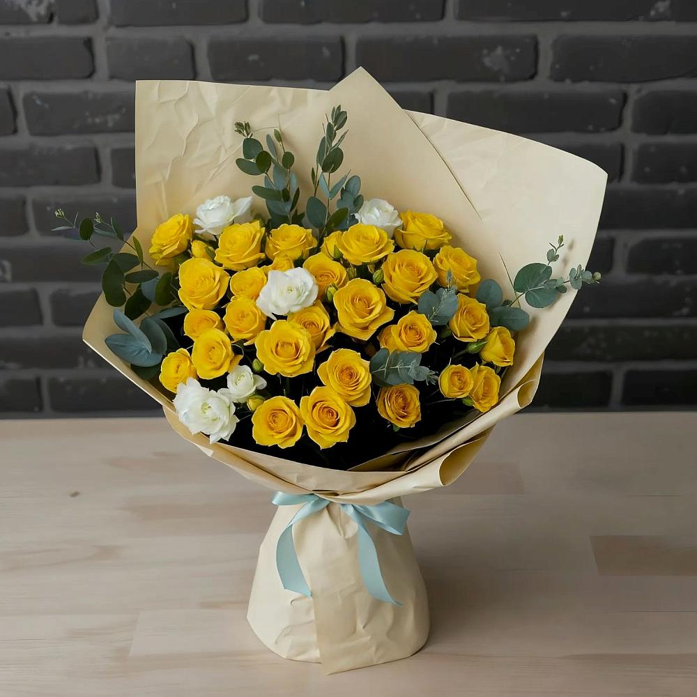 Букет цветов из: Розы в Нововаршавке