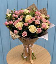 Букет цветов из:  Розы в Нововаршавке