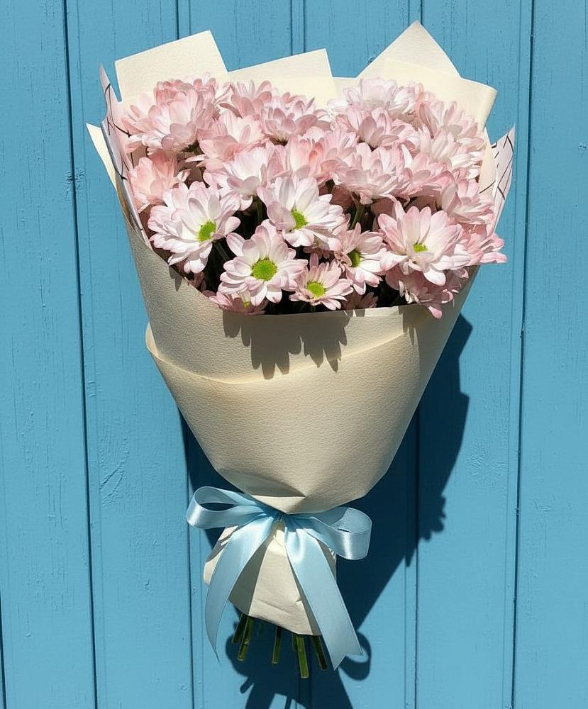 Букет цветов из: Хризантемы в Нововаршавке