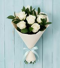 Букет цветов из:  Розы в Нововаршавке