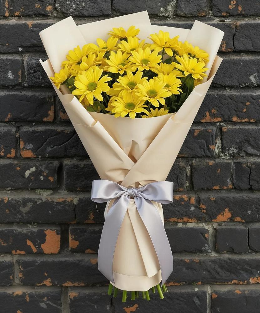 Букет цветов из: Хризантемы в Нововаршавке