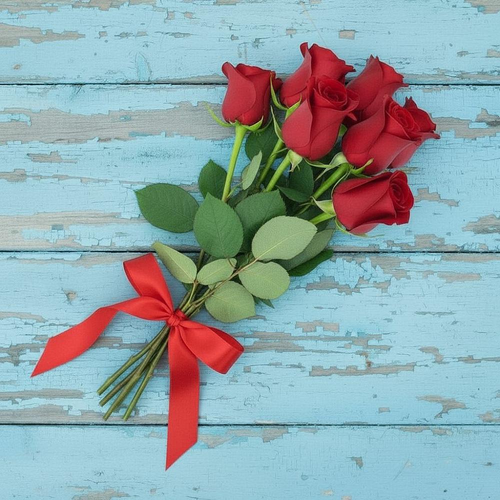 Букет Красные розы в Нововаршавке