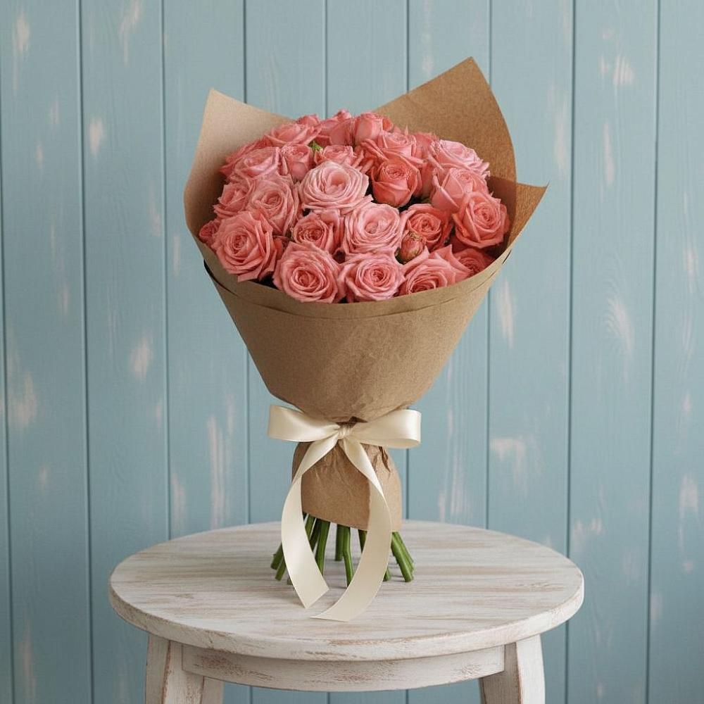 Букет цветов из: Розы в Нововаршавке