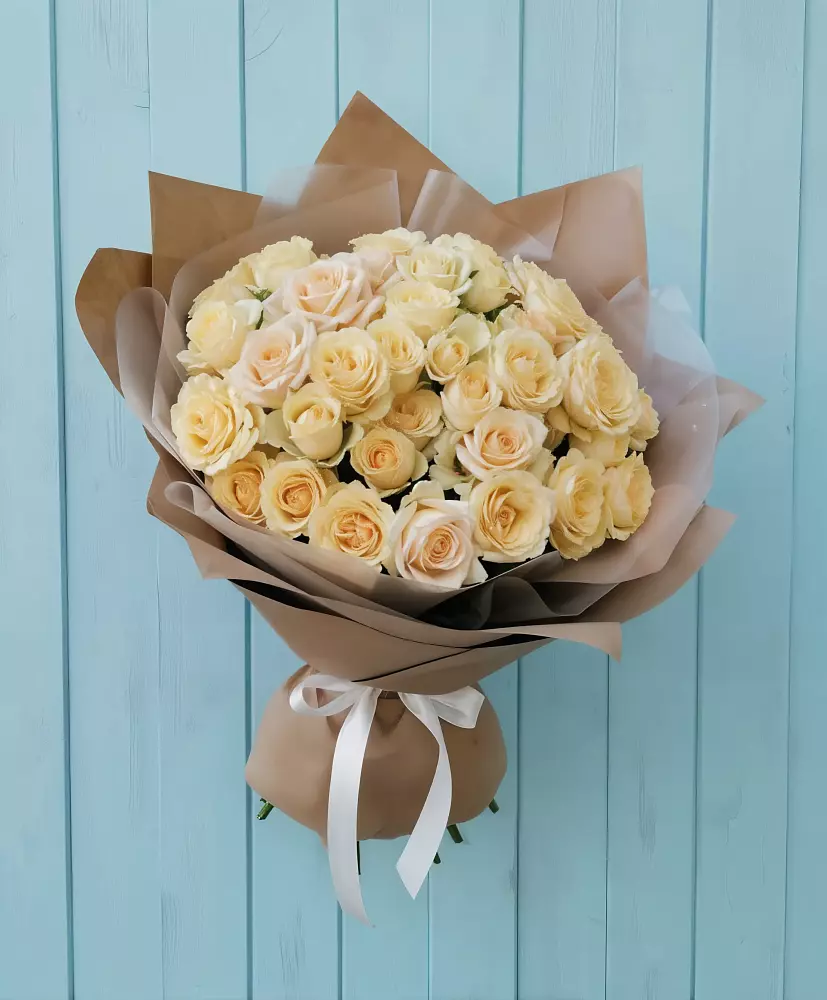 Букет Кремовое облако в Нововаршавке