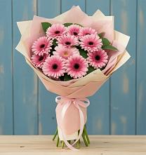 Букет цветов из:  Герберы в Нововаршавке