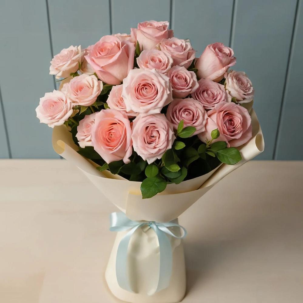 Букет Розовый шарм в Нововаршавке