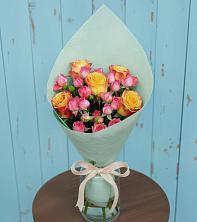 Букет цветов из:  Розы в Нововаршавке