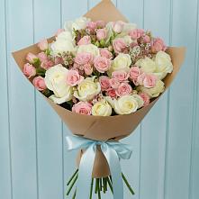 Букет цветов из:  Розы в Нововаршавке