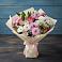 Букет цветов из: Хризантемы, Альстромерии и Розы в Нововаршавке